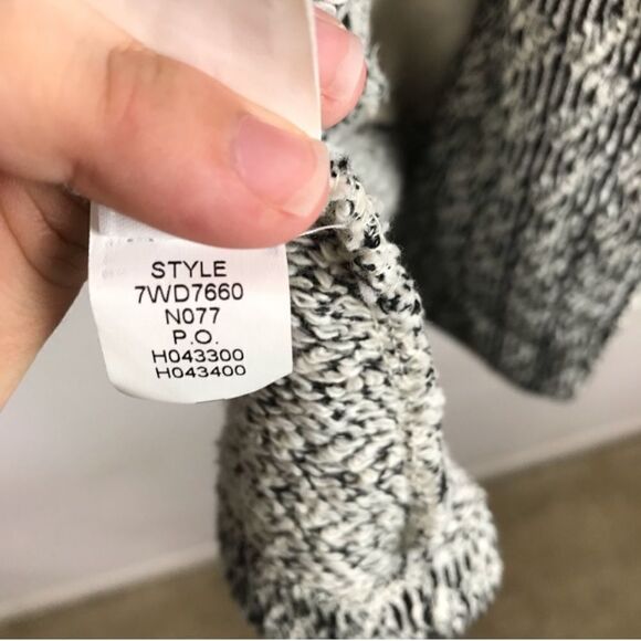 Lucky Brand Asymmetrical Zipper Knit Sweater XS - Picture 8 of 12